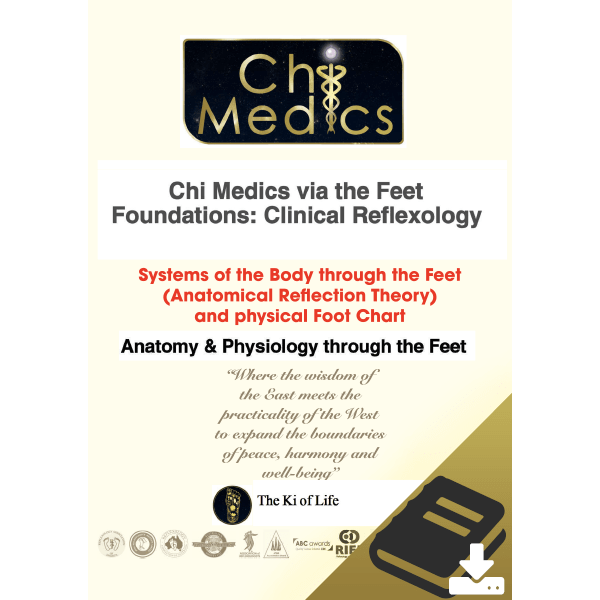 Chi Medics via the Feet Foundations Systems of the Body colour Booklet